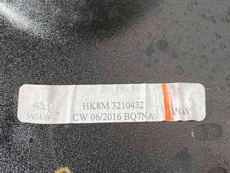 HK8M3210432CW Side Right Rear Glass Molding Jaguar F-Pace X761 (2017-) Used cost 40 € in stock 1 pcs.