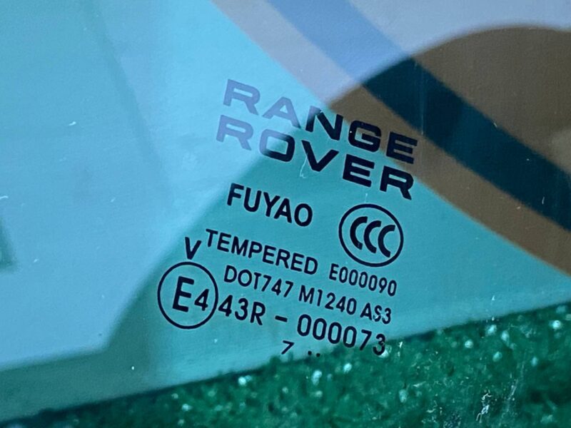 LR026715 Rear left door glass Range Rover Evoque L538 (2012-2018) Used cost 65 € in stock 1 pcs.