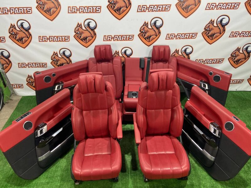 LR053391 Seats kit with cards autobiography Range Rover L405 (2013-2021) Used cost 1 200 € in stock 1 pcs.