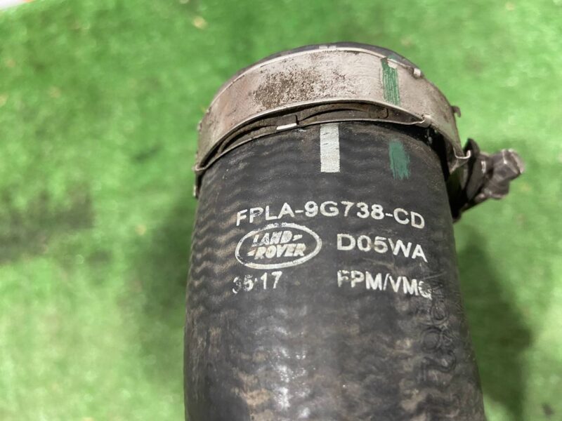 LR067016 Cooling system hose Range Rover Sport L494 (2014-2022) used cost 40 € in stock 3 pcs.