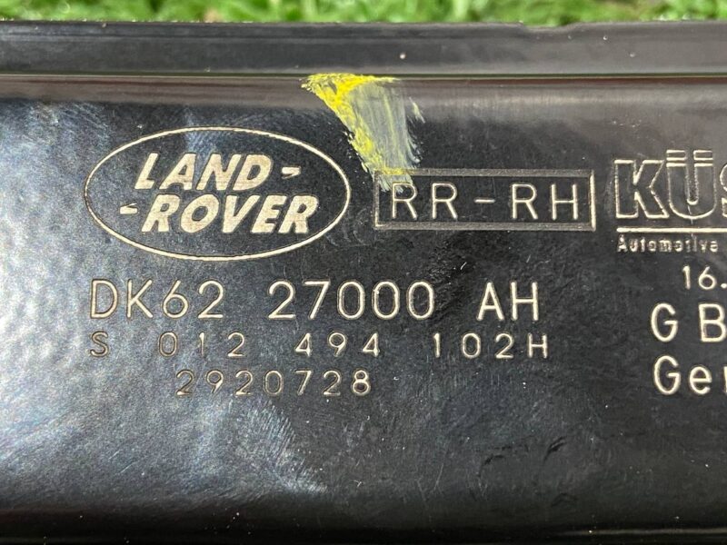 LR078870 Window lifter rear right electric.  Range Rover Sport L494 (2014-2022) Used cost 100 € in stock 7 pcs.