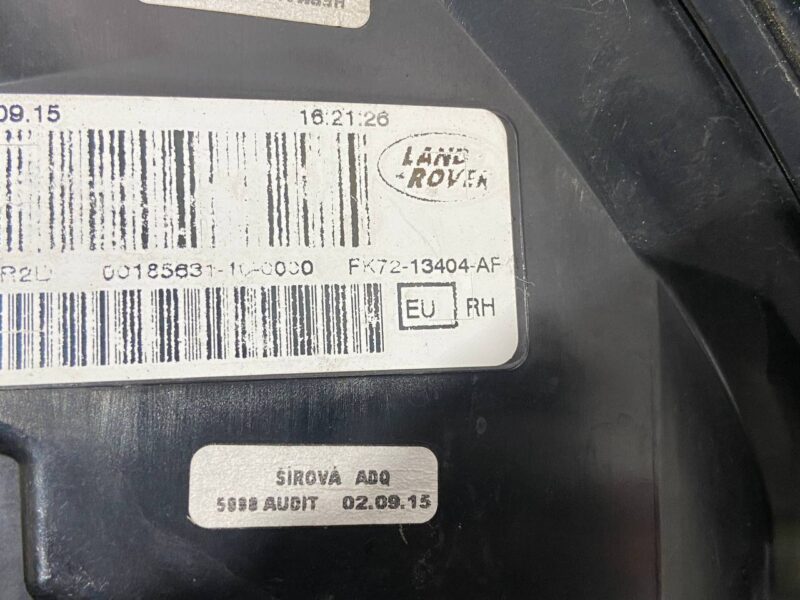 LR079573 Right outer lamp Land Rover Discovery Sport L550 (2015-) Used cost 100 € in stock 2 pcs.