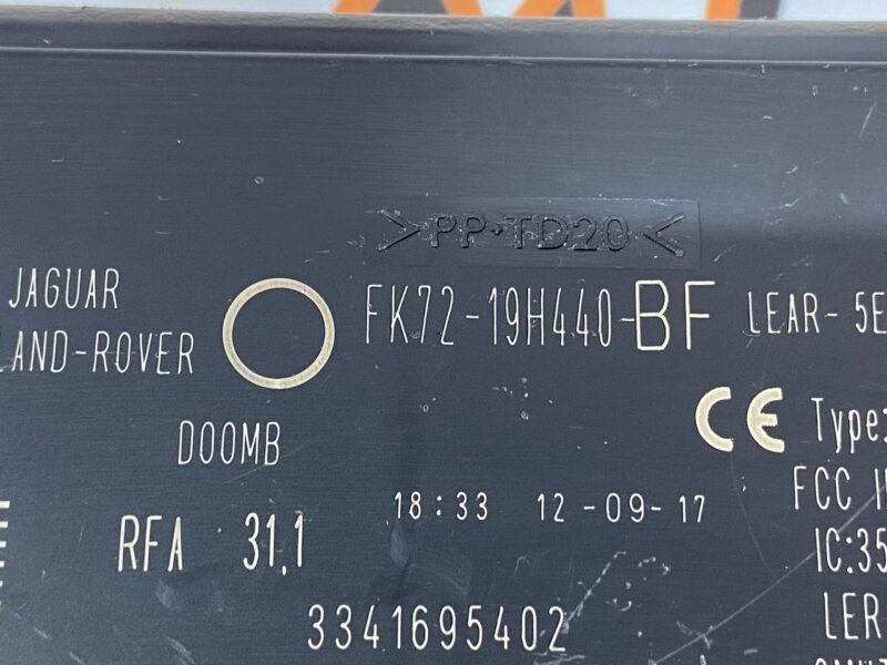LR117932 Keyless-Go control unit Land Rover Discovery Sport L550 (2015-) USED cost 68 € in stock 1 pcs.