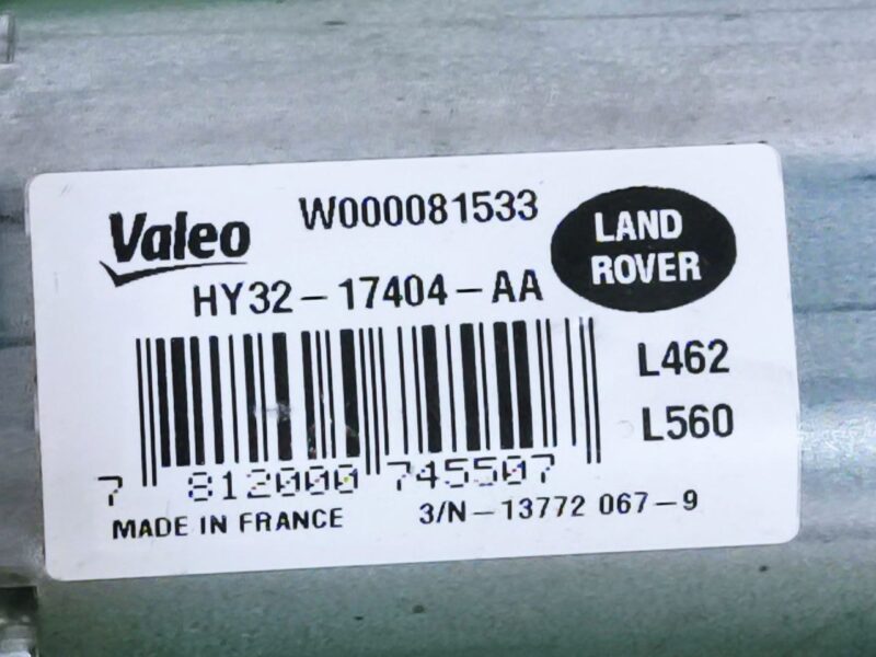 LR083128 Rear wiper motor Range Rover Velar L560 (2018-) Used cost 100 € in stock 8 pcs.