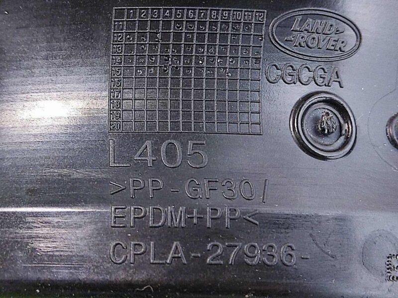 LR088353 Range Rover L405 (2013-2021) tank flap used cost 40 € in stock 5 pcs.