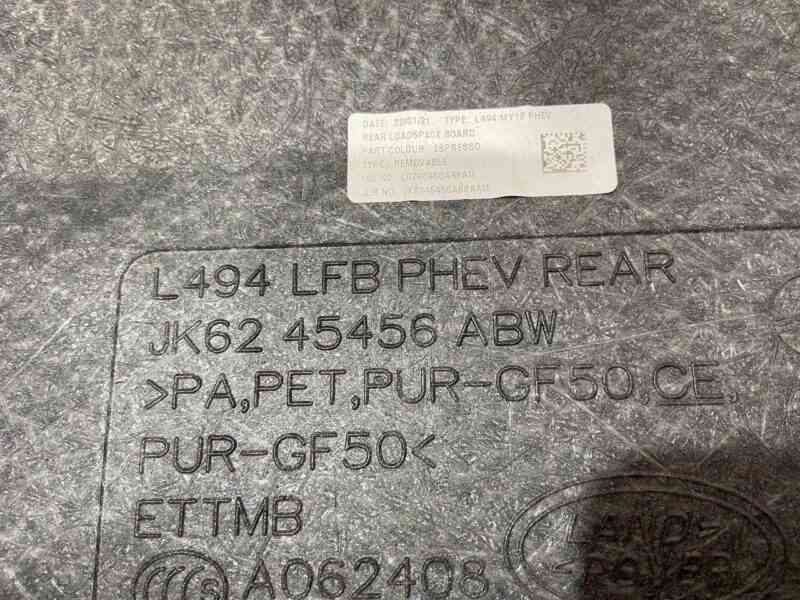 LR100462 Floor covering Range Rover Sport L494 (2014-2022) Used cost 120 € in stock 1 pcs.