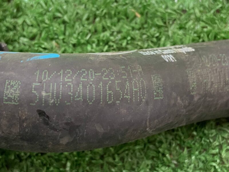 LR100549 Heater pipe Range Rover Sport L494 (2014-2022) used cost 80 € in stock 2 pcs.