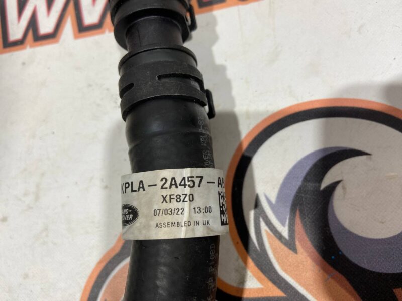 LR123099 Cooling system hose Range Rover Sport L494 (2014-2022) used cost 70 € in stock 1 pcs.