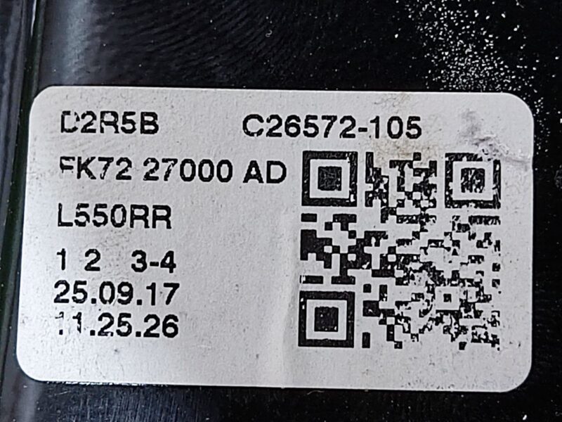 LR126074 Rear right electric window regulator. Land Rover Discovery Sport L550 (2015-) Used cost 50 € in stock 7 pcs.