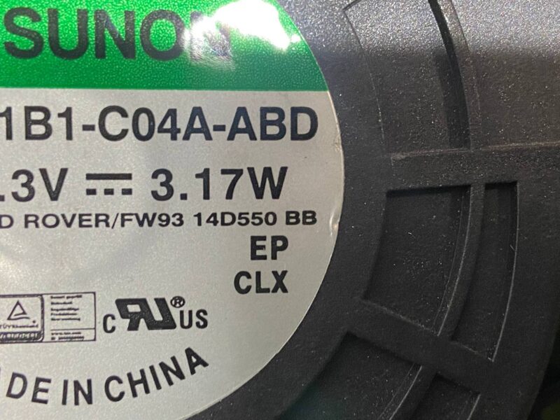 T2H11036 Cooling fan Jaguar XF X260 (2015-) Used cost 120 € in stock 1 pcs.