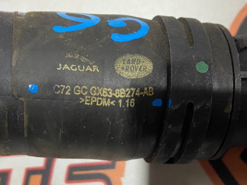 T2H6199 Radiator hose Jaguar F-Pace X761 (2017-) used cost 35 € in stock 2 pcs.