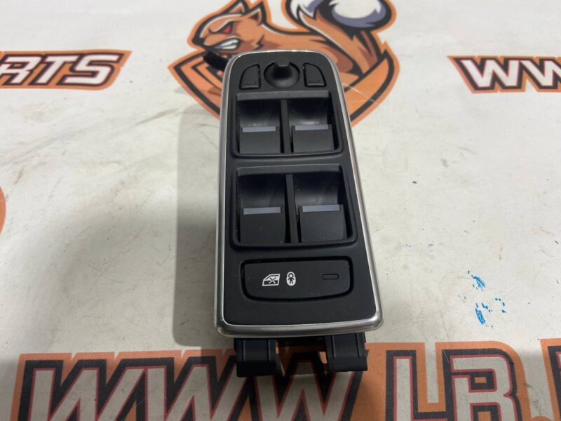 T4A12370 Front left window lifter button (switch block) JAGUAR F-PACE Used cost 100 € in stock 1 pcs.