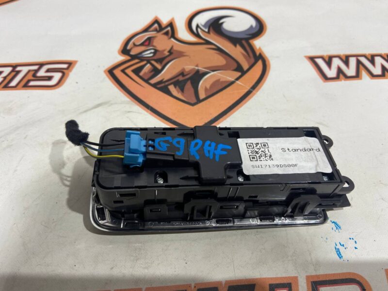 T4A12370 Front left window lifter button (switch block) JAGUAR F-PACE Used cost 100 € in stock 1 pcs.