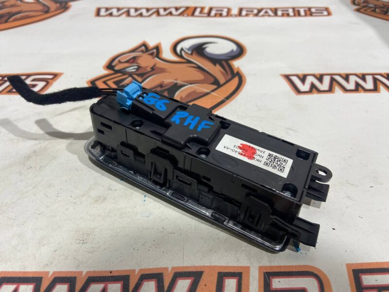 T4A12370 Front left window lifter button (switch block) JAGUAR F-PACE Used cost 100 € in stock 1 pcs.