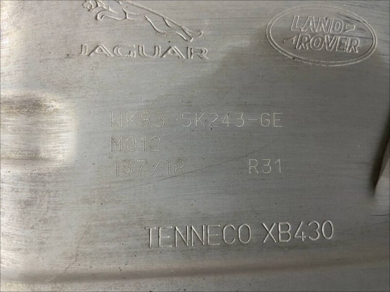 T4A13539 Silencer assembly Jaguar F-Pace X761 (2017-) used cost 700 € in stock 1 pcs.