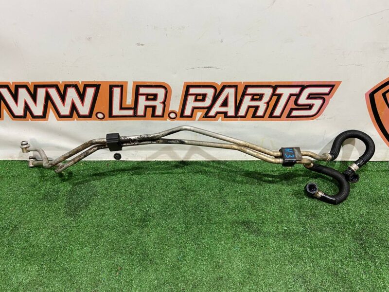 T4A3258 Oil cooler pipe Jaguar F-Pace X761 (2017-) Used cost 60 € in stock 3 pcs.
