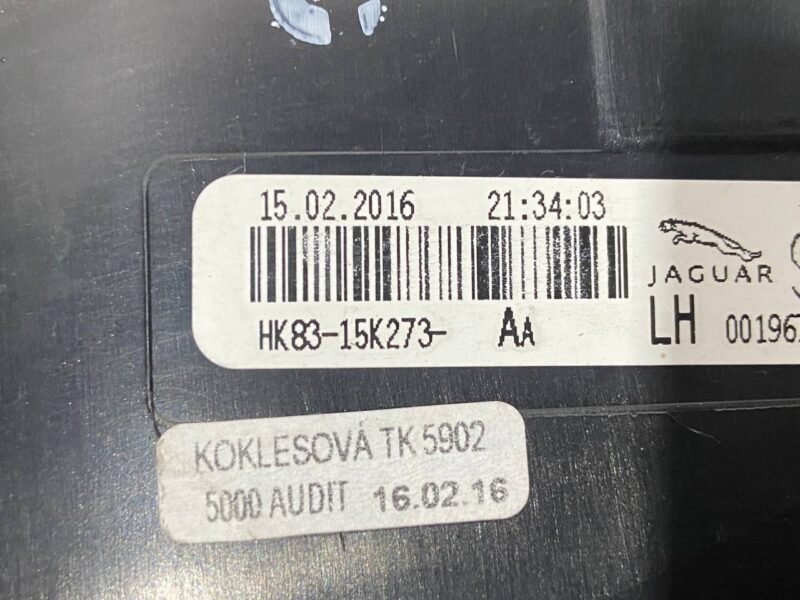 T4A37912 Rear left light in the trunk lid Jaguar F-Pace X761 (2017-) Used cost 70 € in stock 9 pcs.