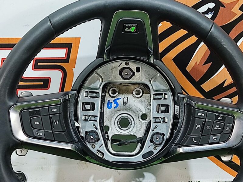 T4N5762PVJ R-Sport steering wheel with paddle shifters Jaguar F-Pace X761 (2017-) USED cost 250 € in stock 3 pcs.
