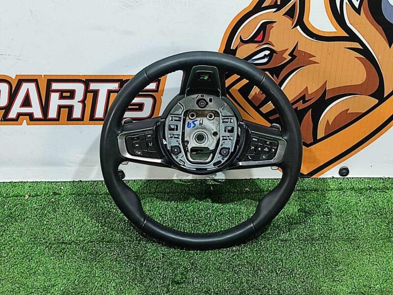 T4N5762PVJ R-Sport steering wheel with paddle shifters Jaguar F-Pace X761 (2017-) USED cost 250 € in stock 3 pcs.