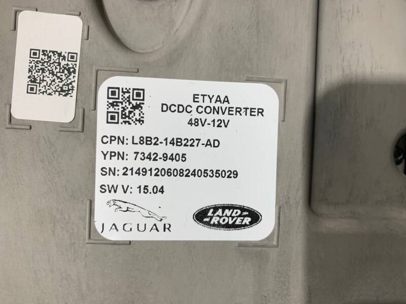 LR131043 Voltage converter Land Rover Discovery Sport L550 (2015-) Used cost 600 € in stock 1 pcs.