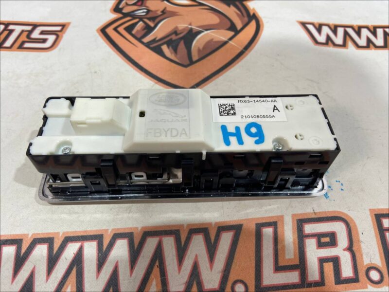 T2H42689 Front window lifter button block Jaguar F-Pace X761 (2017-) USED cost 60 € in stock 1 pcs.