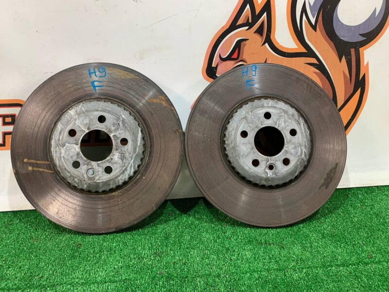 T4A34395 Front brake disc Jaguar F-Pace X761 (2017-) used cost 20 € in stock 3 pcs.
