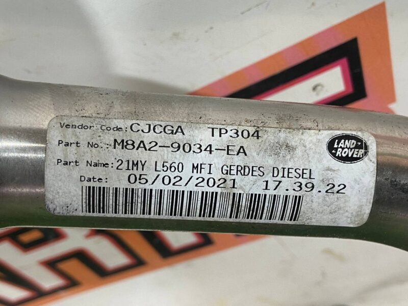 T4A35515 Fuel filler pipe Jaguar F-Pace X761 (2017-) USED cost 100 € in stock 3 pcs.