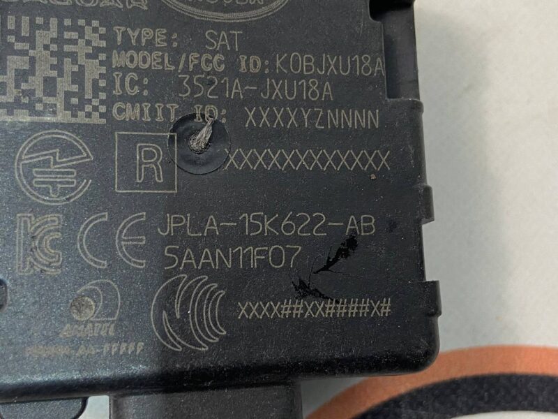 T4K1278 Used Jaguar I-Pace Keyless Transceiver (2018-) cost 90 € in stock 1 pcs.