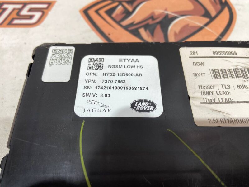 LR081328 Seat Control Unit Range Rover Velar L560 (2018-) Used cost 150 € in stock 1 pcs.