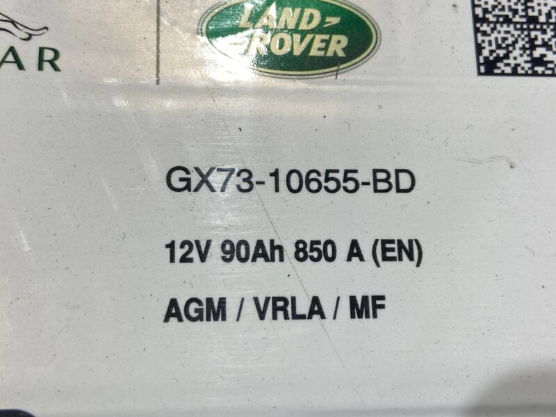 LR094642 Battery 12V 90AH 850A Range Rover Sport L494 (2014-2022) Used cost 140 € in stock 1 pcs.