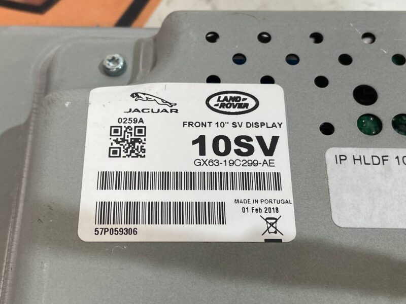 LR112397 Navigation display Land Rover Discovery 5 L462 (2017-) Used cost 265 € in stock 3 pcs.