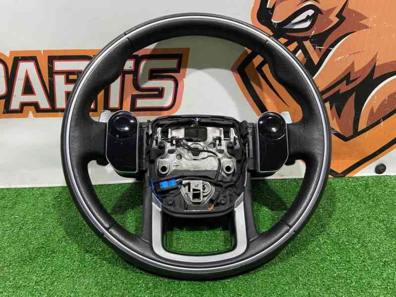 LR116235 Steering wheel with AIR BAG leather, heated, restyled Range Rover Sport L494 (2014-2022) Used cost 450 € in stock 3 pcs.