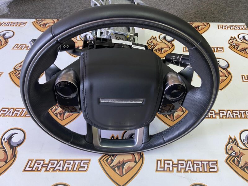 LR116235 Steering wheel with AIR BAG leather, heated, restyled Range Rover Sport L494 (2014-2022) Used cost 450 € in stock 3 pcs.