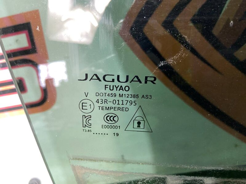 T4K10215 Rear right door glass Jaguar I-Pace (2018-) USED cost 125 € in stock 3 pcs.