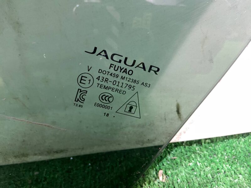 T4K10217 Rear left door glass Jaguar I-Pace (2018-) USED cost 125 € in stock 2 pcs.