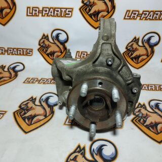 LR109400 Steering knuckle (trunnion) front left 2.0 TDI Land Rover Discovery Sport L550 (2015-) USED cost 300 € in stock 2 pcs.