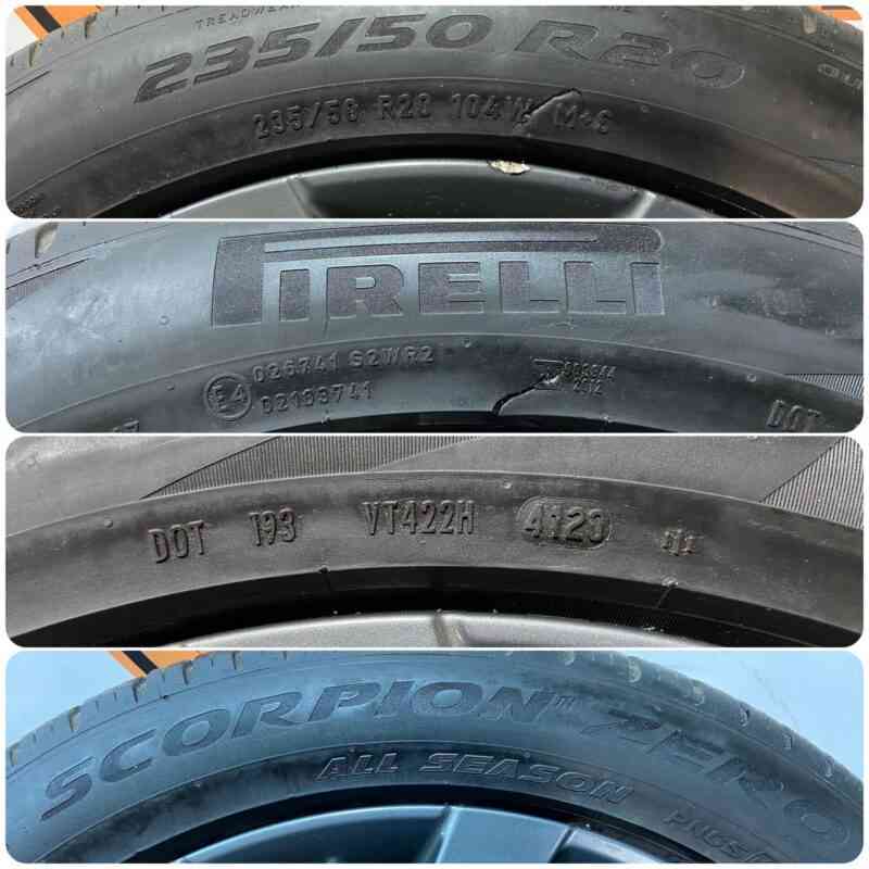 LR139879 Wheel disk Satin Dark Grey 8.0*20/5*108 Land Rover Discovery Sport L550 (2015-) Used cost 300 € in stock 4 pcs.