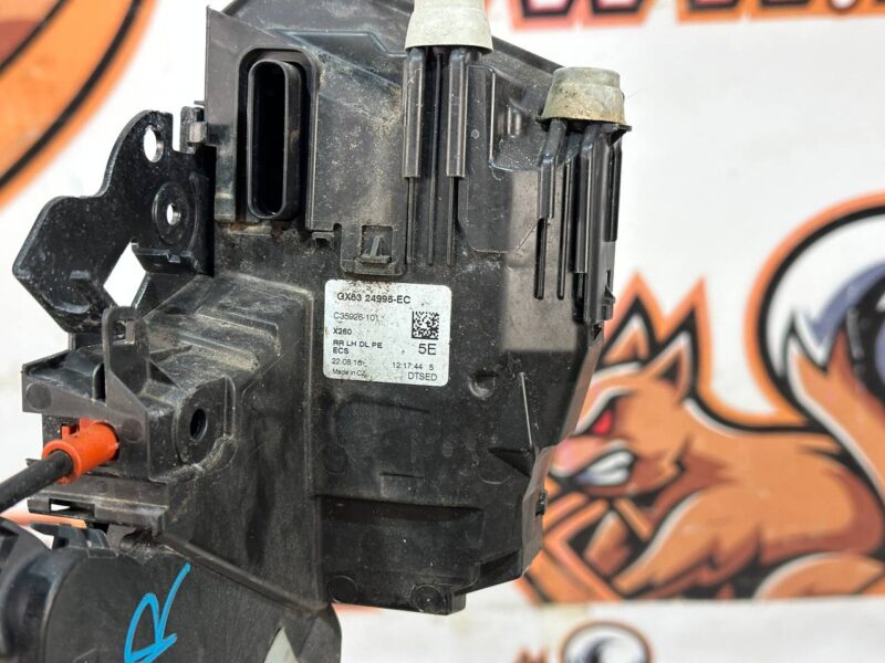 GX6324995EC Rear left door lock Jaguar XF X260 (2015-) USED cost 110 € in stock 1 pcs.