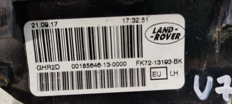 LR135479 Rear left light in the trunk lid Land Rover Discovery Sport L550 (2015-) Used cost 150 € in stock 3 pcs.