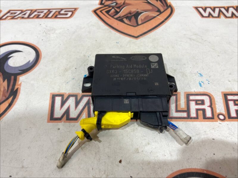 C2D58528 JAGUAR F-PACE Used parking sensors control unit cost 80 € in stock 1 pcs.