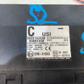 88281AJ53B Used SUBARU comfort unit