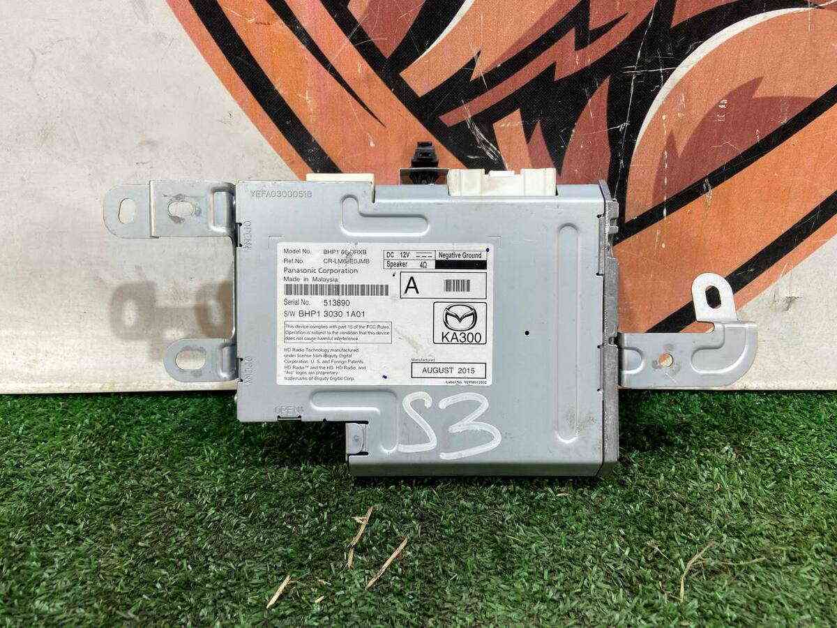 BHP166DRXB Radio receiver MAZDA 3 used