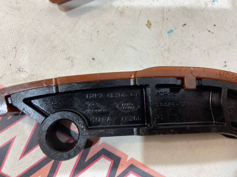 LR091746 Timing chain guide kit Range Rover Velar L560 (2018-) USED cost 30 € in stock 1 pcs.
