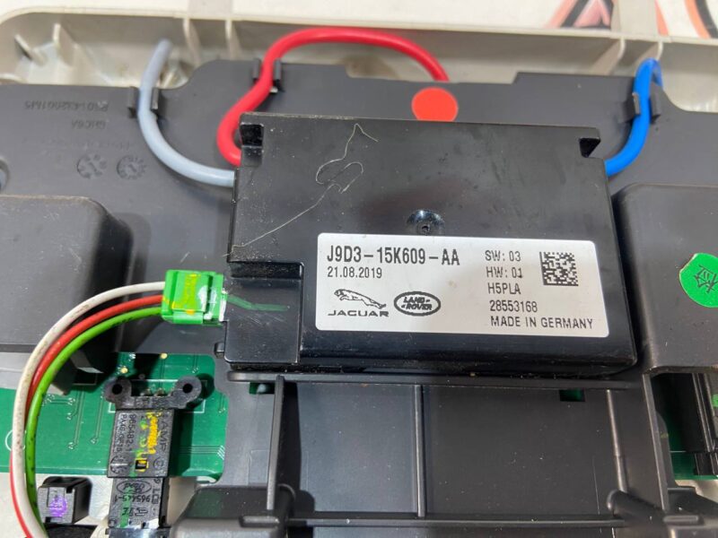 T2H24338LKP Overhead console assembly Jaguar I-Pace X590 (2018-) used cost 130 € in stock 3 pcs.