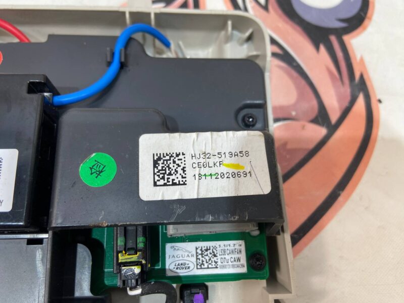 T2H24338LKP Overhead console assembly Jaguar I-Pace X590 (2018-) used cost 130 € in stock 3 pcs.