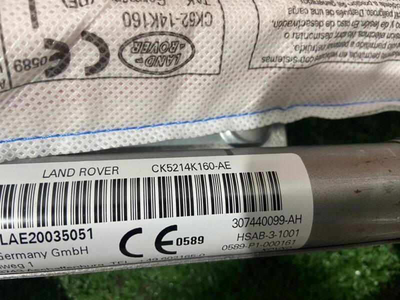 LR049974 Airbag side curtain left Range Rover L405 (2013-2021) Used cost 150 € in stock 9 pcs.