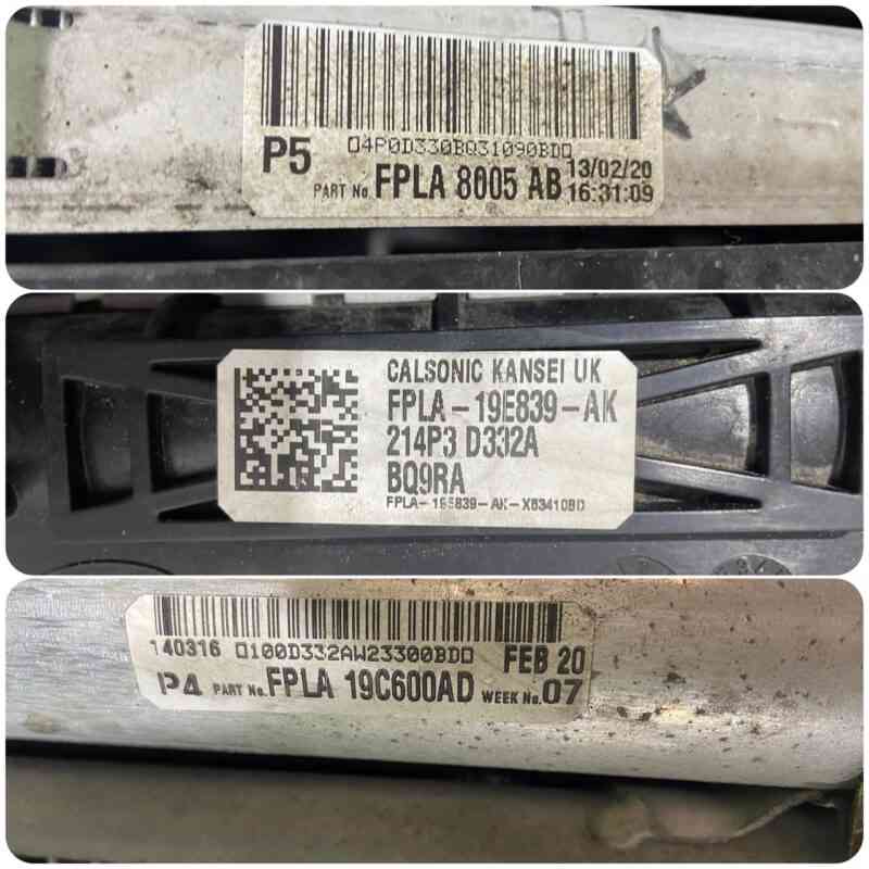 LR062425KIT Radiator cassette 3.0TD Land Rover Discovery 5 L462 (2017-) Used - Image 15