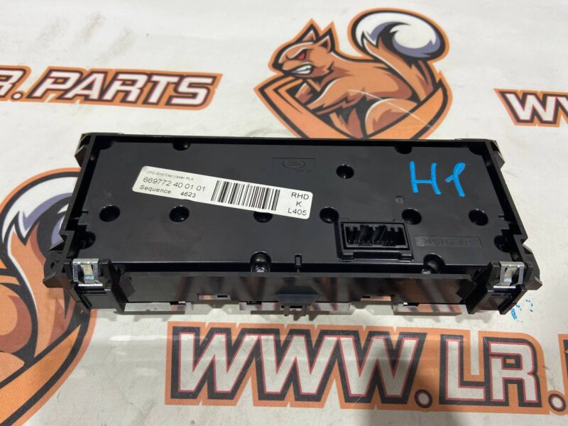 LR067190 Passenger heater control Range Rover Sport L494 (2014-2022) USED cost 170 € in stock 1 pcs.