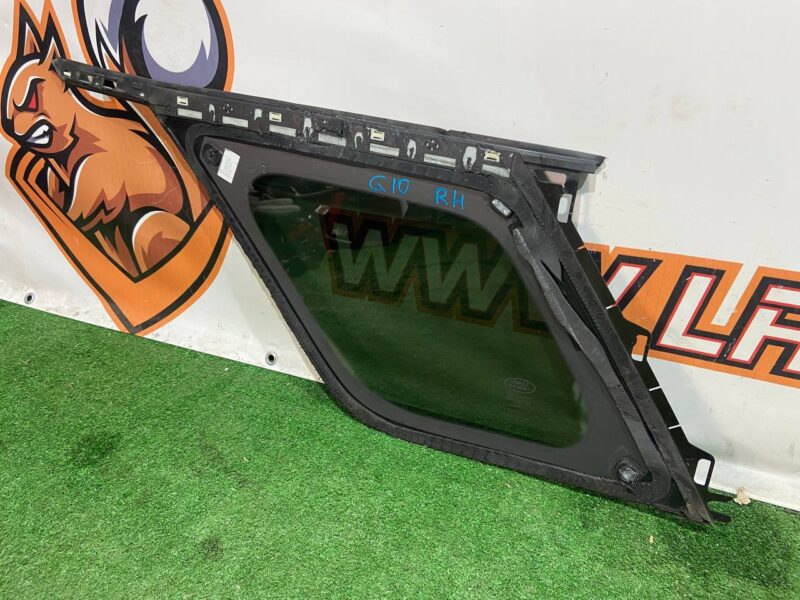 LR078379 Side right rear glass for Land Rover Discovery Sport L550 (2015-) Used cost 150 € in stock 4 pcs.