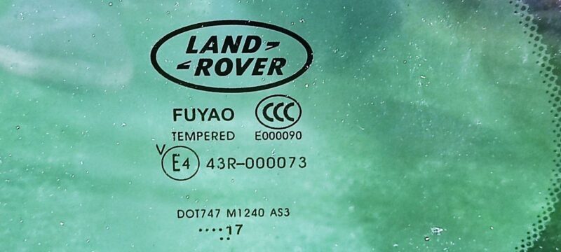 LR078383 Left rear body glass Land Rover Discovery Sport L550 (2015-) Used cost 150 € in stock 3 pcs.